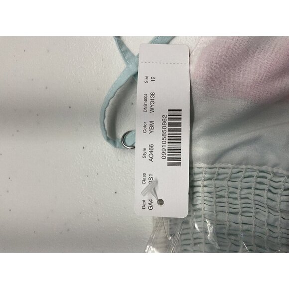 NEW J CREW Tiered MIDI Sun‎ Dress Sleeveless Striped Colorful Size 12 - Picture 12 of 13